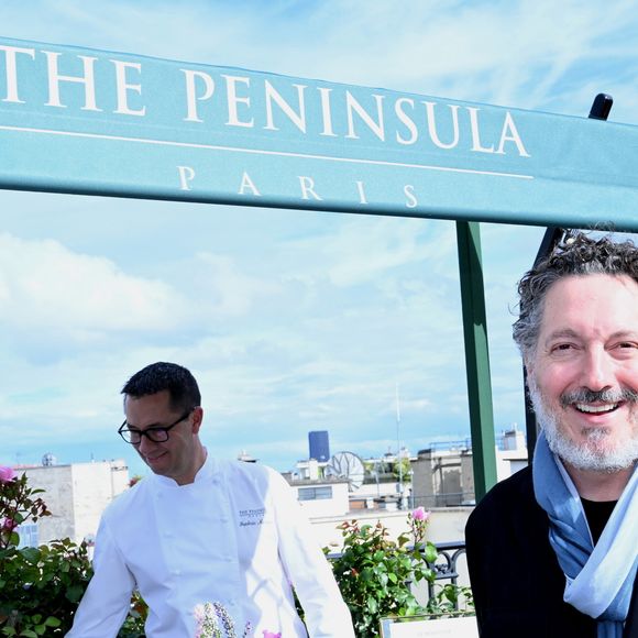 Guillaume Gallienne - Réouverture du rooftop « L'heure dorée » de l'hôtel Peninsula à Paris le 10 juin 2026. © Rachid Bellak/Bestimage