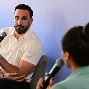 Une conférence sur le thème de la création de nouveaux horizons entre sport et divertissement avec Adil Rami, Sarah Ourahmoune, Allison Pineau et Inès Lagdiri-Nastasi au Loft Akili Mirari - Hôtel Five Seas à Cannes le mardi 19 mai 2026. © Romain Doucelin / Bestimage