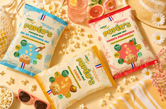Ses snacks sains sont cuits à l'air chaud et privilégient des ingrédients locaux ou issus du commerce équitable.

Thibaut Camus a lancé Natur'Apéro.