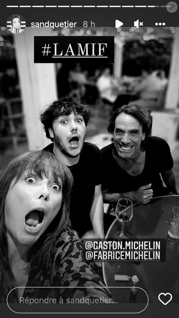 Sandrine Quétier fête l'anniversaire de sa fille Lola avec son ex Fabrice Michelin - Instagram