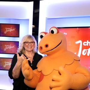 Exclusif - Laurence Boccolini et Casimir lors de l'enregistrement de l'émission "Chez Jordan" à Paris. Le 14 juin 2023
© Cédric Perrin / Bestimage
