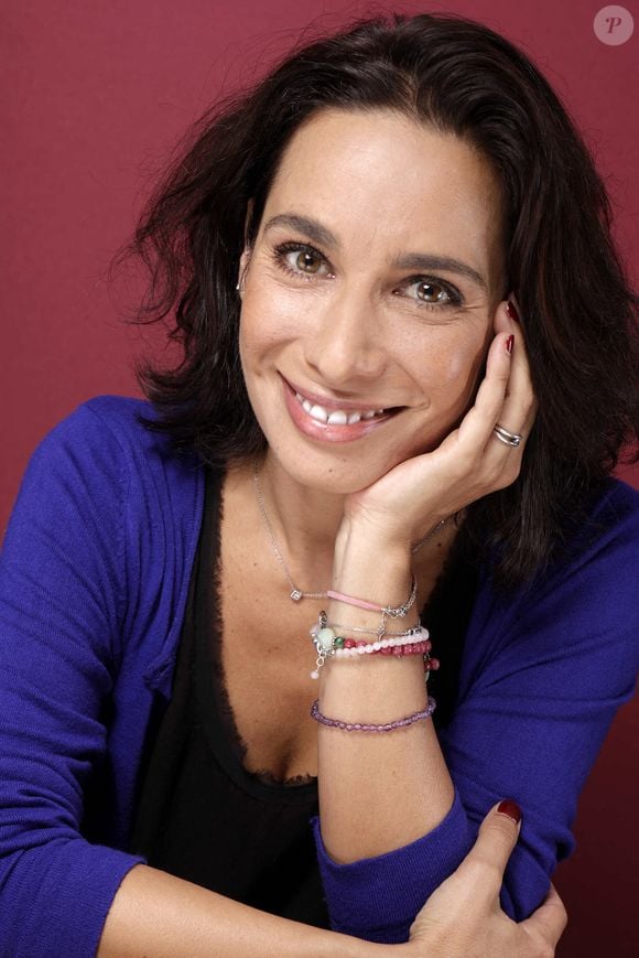 Marie Fugain pose lors d'une séance de portrait à Paris, France, en septembre 2017. Photo par VIM/ABACAPRESS.COM