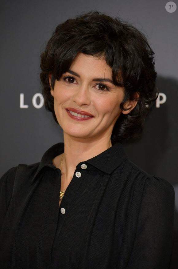 L'actrice française Audrey Tautou assiste à une cérémonie pour l'ouverture du nouveau magasin phare de Longchamp à Tokyo, au Japon, le 19 octobre 2017.