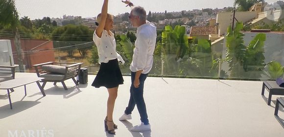 Coralie et Bruno dans Mariés au premier regard. M6