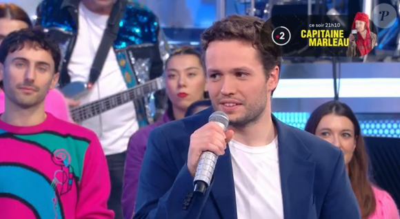 Raphaël, Maestro de N'oubliez pas les paroles - capture d'écran France 2