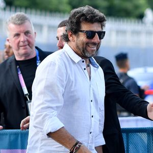 Patrick Bruel - Arrivées à la finale de basketball "France vs USA" à l'Arena Bercy à Paris, lors des Jeux Olympiques Paris 2024. Le 10 août 2024 © Perusseau-Jacovides / Bestimage