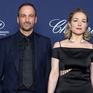 Michel Ferracci et sa femme Émilie Dequenne - Cérémonie du remise du Trophée Chopard au Carlton Beach à Cannes, lors du 76ème Festival International du Film de Cannes. Le 19 mai 2023
© Olivier Borde / Bestimage