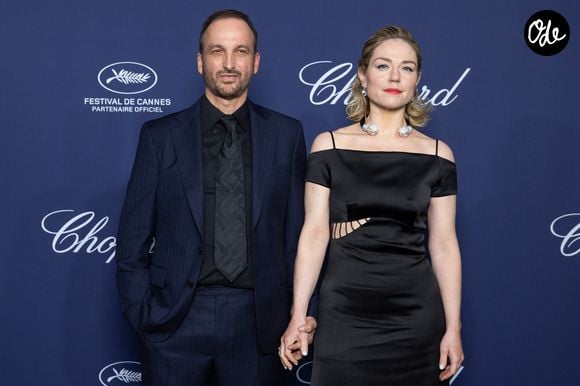 Michel Ferracci et sa femme Émilie Dequenne - Cérémonie du remise du Trophée Chopard au Carlton Beach à Cannes, lors du 76ème Festival International du Film de Cannes. Le 19 mai 2023
© Olivier Borde / Bestimage