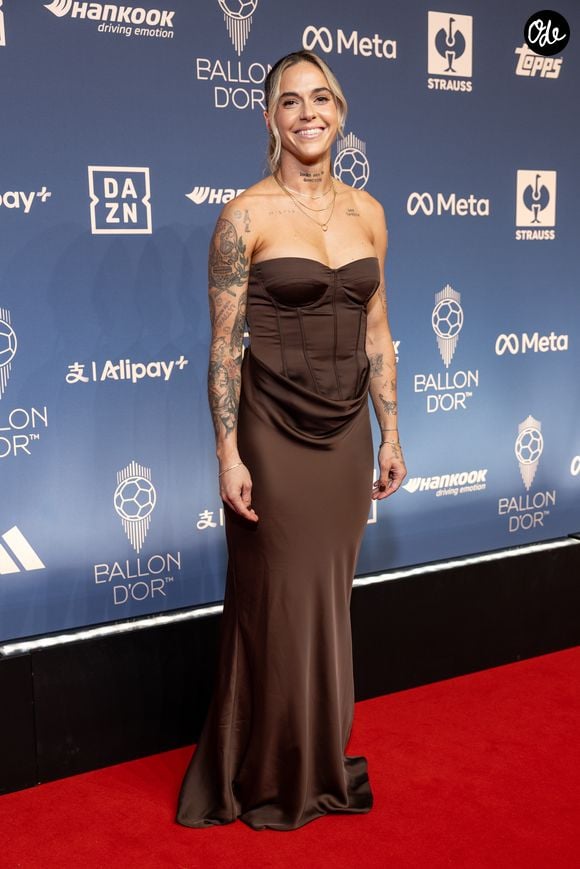 María "Mapi" León à la 70e cérémonie du Ballon d'Or au Palladium Theatre, le 26 octobre 2026 à Londres.

© Cyril Moreau / Bestimage