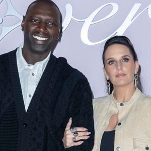 Omar Sy et Helene Sy - Photocall pour le défilé Louis Vuitton prêt à porter hommes lors de la fashion week à Paris © Olivier Borde /Bestimage