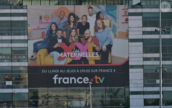 Illustration du siège de France Télévisions à Paris, France, le 29 septembre 2025. France Télévisions aborde une rentrée particulièrement houleuse, sur fond d’attaques frontales visant l’audiovisuel public.
© Christian Liewig/Bestimage