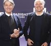 Si Alain Marshall et Olivier Truchot ont annoncé rempiler sur RMC pour la prochaine saison, voilà qu'un ancien chroniqueur emblématique va quitter "Les Grandes Gueules".

Alain Marshall, Olivier Truchot, au photocall de la cérémonie des BFM awards au Grand Palais à Paris.

© Jack Tribeca / Bestimage