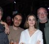 La cinéaste est venue présenter son premier film au Festival de l'Alpe d'Huez
Martin Darondeau, Enya Baroux et son père Olivier Baroux lors de la 28ème édition du Festival international du film de comédie de l'Alpe d'Huez le 18 janvier 2025. © Dominique Jacovides / Bestimage