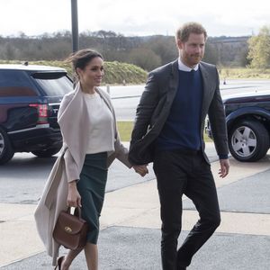 Le prince Harry et Meghan Markle visitent le centre Eikon à Belfast le 23 mars 2018.

AGENCE / BESTIMAGE
