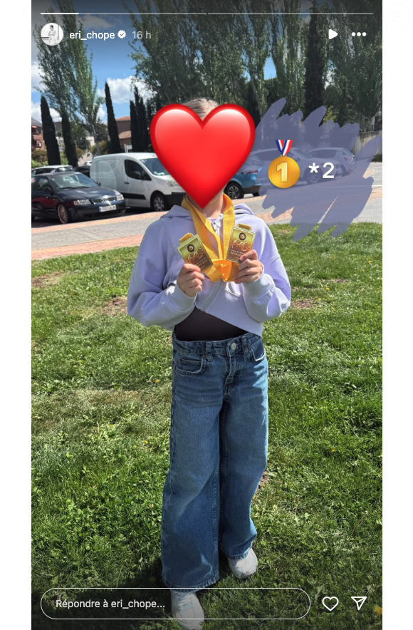 Sur Instagram, Erika Choperena a partagé plusieurs photos de sa dernière compétition
