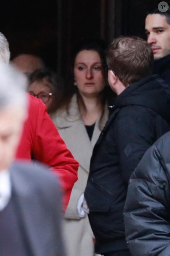 Marie Soleil, la mère de Emile - Obsèques du petit Emile à la basilique Sainte-Marie-Madeleine de Saint-Maximin-la-Sainte-Baume dans le Var le 8 février 2025.

© Franz Chavaroche / Bestimage