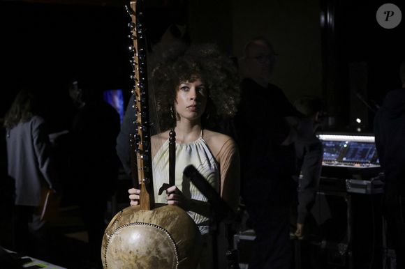 Exclusif - Lubiana en backstage de l'enregistrement de l'émission "Le Grand Echiquier, Spéciale Afrique", présentée par C.Chazal et A.Manoukian et diffusée le 28 août 2025 sur France 2, à Paris, France, le 14 septembre 2024. © Jack Tribeca/Bestimage