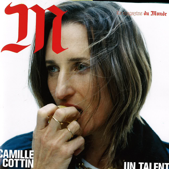 La Une du M Le monde avec Camille Cottin