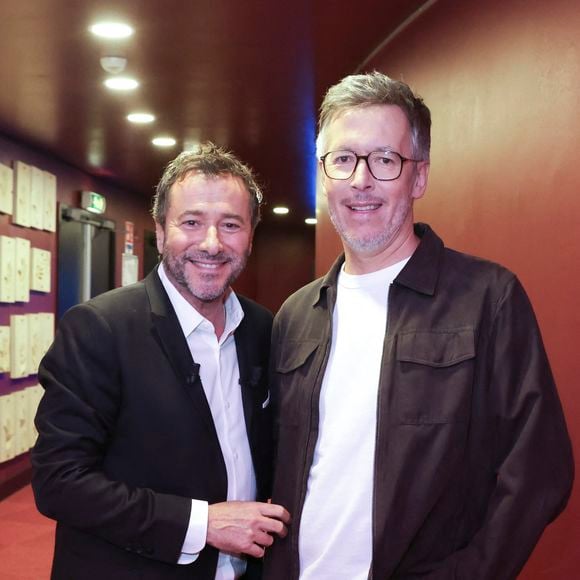 Bernard Montiel, Jean-Luc Lemoine - Enregistrement de l'émission "L'Invitation", présentée par B.Montiel et diffusée le 22 décembre sur Olympia TV.

© Jack Tribeca / Bestimage
