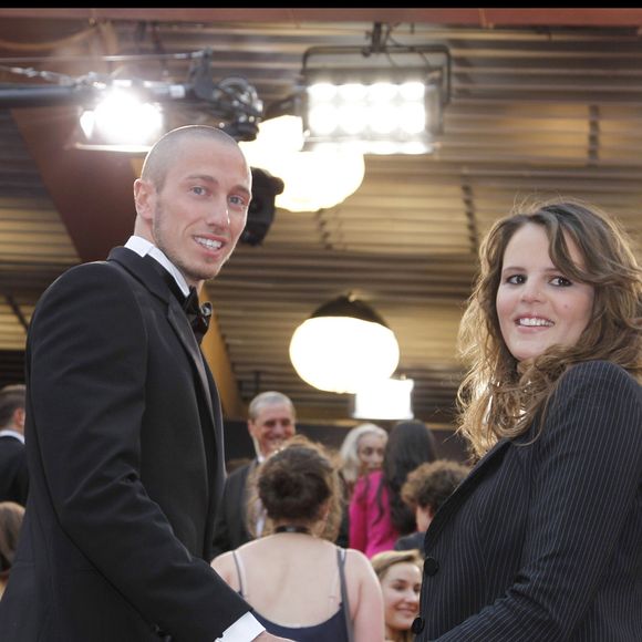 Laure Manaudou et Frédérick Bousquet - Montée des marches du film "La princesse de Montpensier" lors du 63e Festival de Cannes le 16 mai 2010. © Rachid Bellak/Bestimage