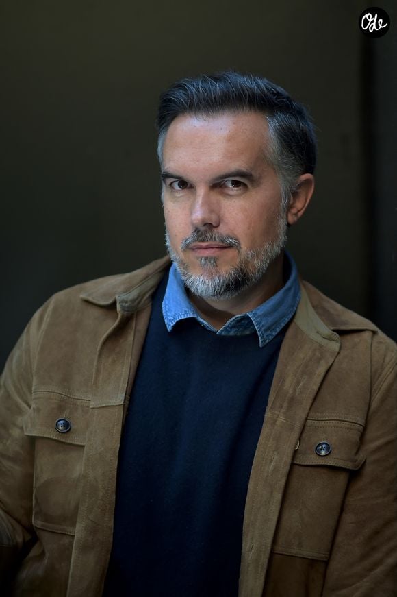 Rendez-vous avec Maxime Chattam en marge de la 3ème édition du festival du film policier de Reims, le 4 avril 2023. Franck Castel / Bestimage