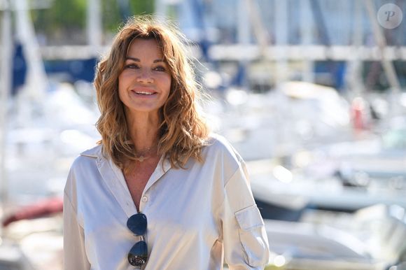 Ingrid Chauvin assiste au Demain Nous Appartient lors du 26ème Festival de la Fiction de La Rochelle le 14 septembre 2024 à La Rochelle, France. Photo par Franck Castel/ABACAPRESS.COM