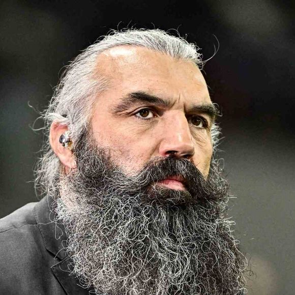 Sebastien Chabal Canal+ - Célébrités lors du Championnat du Top14 entre Toulouse et Toulon (57-5) à Toulouse le 27 octobre 2024. Thierry Breton / Panoramic / Bestimage