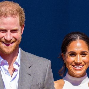 Le prince Harry, duc de Sussex et Meghan Markle, duchesse de Sussex, arrivent à l'hôtel de ville pour l'événement Invictus Games Dusseldorf 2023 One Year to Go, à Düsseldorf, Allemagne, le 6 septembre 2022. (Backgrid USA / Bestimage).