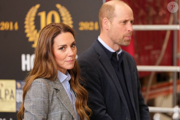 Le prince William, prince de Galles, et Catherine (Kate) Middleton, princesse de Galles, visitent la brasserie Southwark Brewing Company à Londres.
Kin Cheung/WPA-Pool/Julien Burton via Bestimage