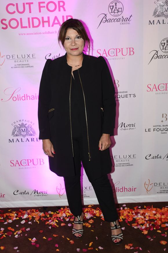 Kenza Braiga - Premier gala de l'association Solidhair au profit des personnes atteintes du cancer dans les salons de l'hôtel Fouquet's Barrière à Paris le 11 septembre 2016. © Rachid Bellak/Bestimage (no web - No Blog pour suisse et Belgique)