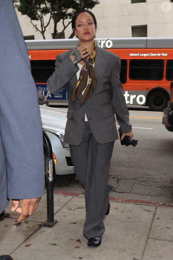 Exclusif - Rihanna au tribunal de Los Angeles le 7 février 2025. Backgrid USA / Bestimage