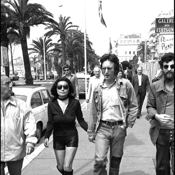 Yoko Ono et John Lennon à Cannes