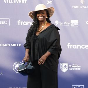 Aïssa Maïga lors de la 18ème édition du Festival du Film Francophone de Angoulême (FFA) le 26 août 2025.
© Coadic Guirec / Bestimage
