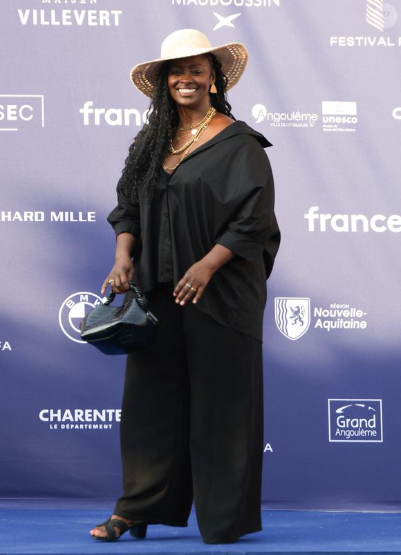 Aïssa Maïga lors de la 18ème édition du Festival du Film Francophone de Angoulême (FFA) le 26 août 2025.

© Coadic Guirec / Bestimage