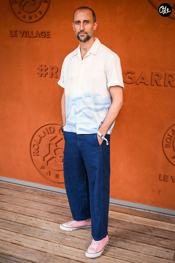 Arie Elmaleh lors des Internationaux de France de tennis de Roland-Garros 2026, tournoi du Grand Chelem, au stade Roland-Garros le 24 mai 2026 à Paris, France. (Crédit photo : ©  Matthieu Mirville/ZUMA Press Wire / Bestimage)