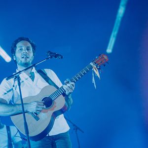 Vianney (Vianney Bureau) au festival Essonne en Scène dans le parc du château de Chamarande, France, le 3 septembre 2021.