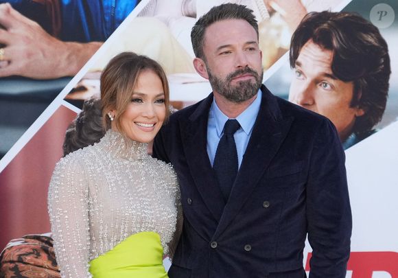 Jennifer Lopez et Ben Affleck arrivent à la première mondiale de AIR d'Amazon Studios au Regency Village Theater à Westwood, CA, le lundi 27 mars 2023. Photo par Sthanlee B. Mirador/SPUS/ABACAPRESS.COM
