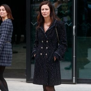 Anna Mouglalis - Arrivées au deuxième défilé de mode Haute-Couture printemps-été 2024 "Chanel" au Grand Palais Ephémère lors de la fashion week de Paris. Le 23 janvier 2024
© Christophe Clovis / Bestimage