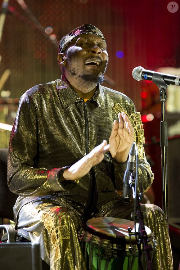 Jimmy Cliff en concert sur la place du Grand Jardin lors du Festival des Nuits du Sud 2015 à Vence, le 9 juillet 2015. Syspeo.k / Bestimage