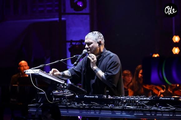 Exclusif - Quentin Mosimann lors de l’enregistrement de l’émission "Le Grand Echiquier - Spéciale Serge Gainsbourg" présentée par C.Chazal et A.Manoukian et diffusée le 7 avril 2026 sur France 2, à Paris, France, le 17 septembre 2025. © Jack Tribeca/Bestimage