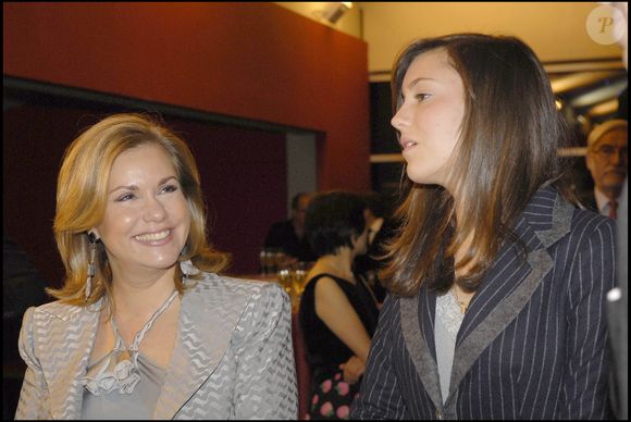 La grande duchesse Maria Teresa du Luxembourget la princesse Alexandra du Luxembourg lors du Festival Diractor's cut au Luxembourg, le 13/10/2007  @JAEGLE STEPHANE / Bestimage
