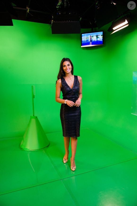 Tatiana Silva, présentatrice télé pour la RTBF avant son depart pour TF1 - meteo - miss meteo - Photo by Guillau/Reporters/ABACAPRESS.COM