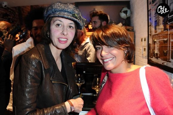 Valérie Bonneton et Emma de Caunes lors de la soirée d'inauguration de la boutique Kiehl's à Paris, en France, le 12 mars 2015. Photo : Aurore Maréchal/ABACAPRESS.COM