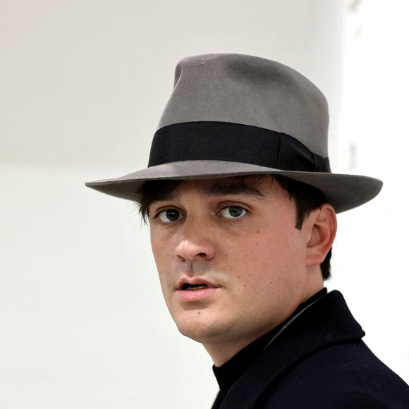 Exclusif - Alain-Fabien Delon lors du cocktail après-spectacle lors de la soirée Ciné-concert symphonique "Alain Delon, le dernier Samouraï" au Palais des congrès à Paris le jour de son anniversaire le 8 novembre 2024.

© Jacovides / Moreau / Bestimage