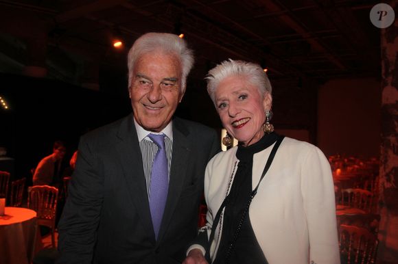 Catherine Euvrard et son mari -  31ème Gala de l’Espoir donné au profit de la recherche contre le cancer au théâtre des Champs-Elysée à Paris le 14 octobre 2025. © Philippe Baldini/Bestimage