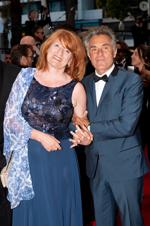 Muriel Mayette-Holtz et son mari Gérard Holtz - Montée des marches du film « Mascarade » lors du 75ème Festival International du Film de Cannes. Le 27 mai 2022
© Cyril Moreau / Bestimage
