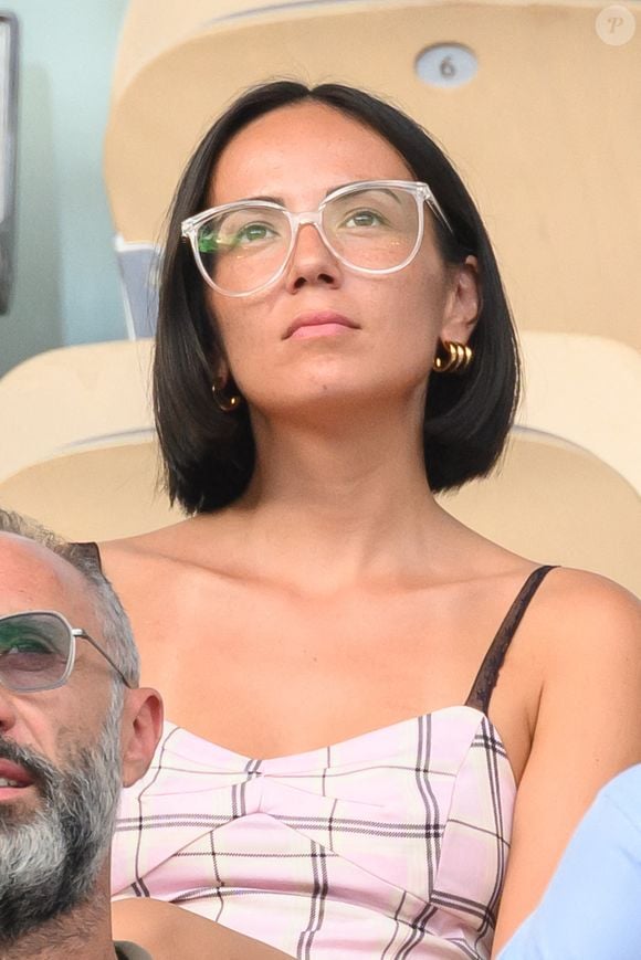 Agathe Auproux assiste au Greenweez Paris Premier Padel Major à Roland Garros le 10 septembre 2023 à Paris, France. Photo by Laurent Zabulon/ABACAPRESS.COM