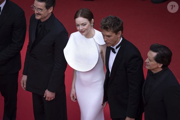 Pedro Pascal, Emma Stone, Austin Butler, Clifton Collins Jr. - Montée des marches du film « Eddington » lors du 78ème Festival International du Film de Cannes, au Palais des Festivals à Cannes. Le 16 mai 2025
© Olivier Borde / Bestimage