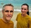 "Avoir choisi comme « commentateur » un dopé non repenti comme Jalabert est, pour moi, la honte du « service public » (et de RTL !)".
Laurent Jalabert et Marion sur Instagram