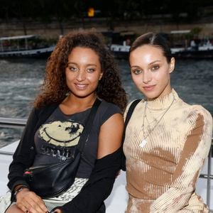 Exclusif - Jenaye et Eleejah, les soeurs de Joalukas Noah lors de la soirée d'anniversaire de Joalukas Noah, fils de Yannick Noah et Isabelle Camus, pour ses 18 ans à Paris. © Cyril Moreau / Bestimage